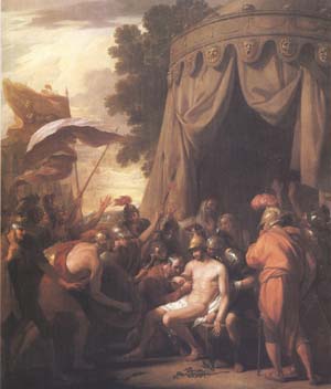 Benjamin West The Death of Epaminondas (mk25)